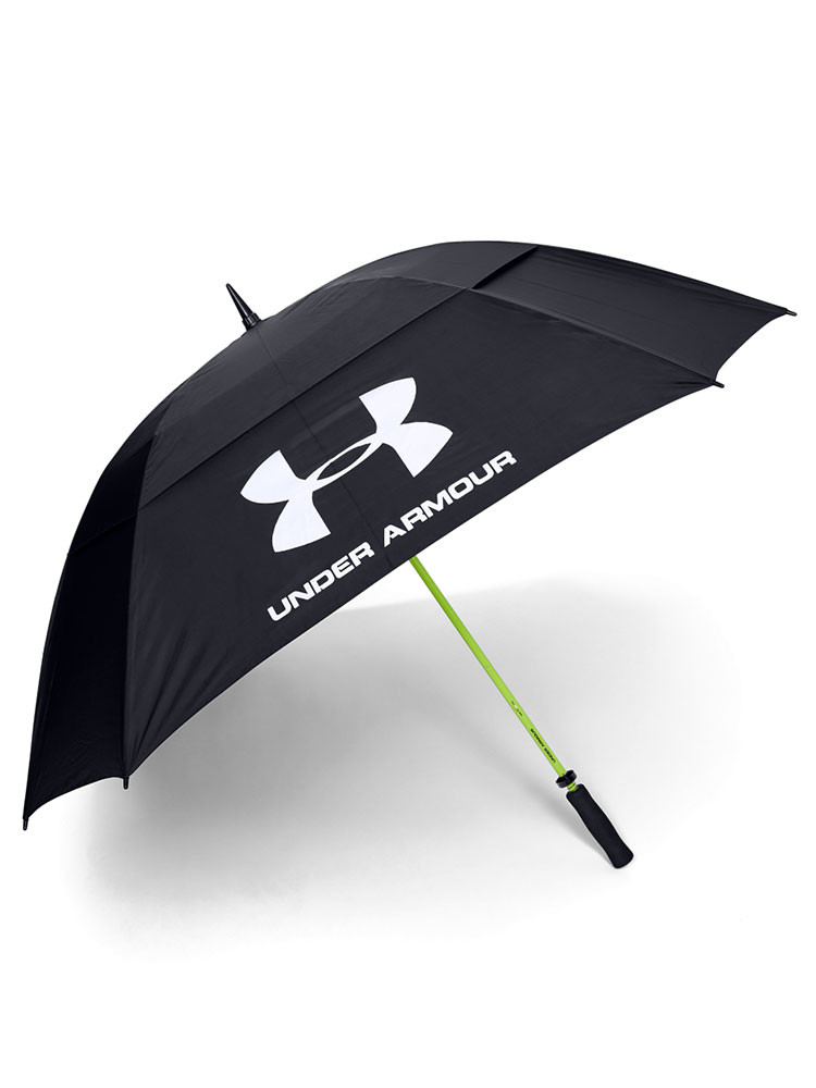 Under Armour Double Canopy Umbrella Black GolfBox